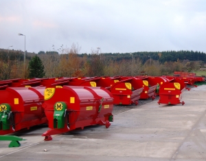Marshall Muckspreaders in Yard